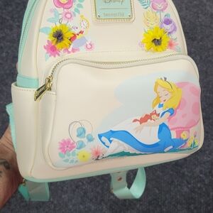 Loungefly Cream and Mint Mini Backpack Cinderella